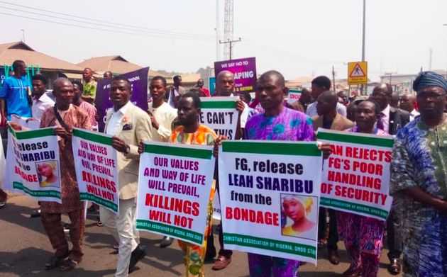 Nigeria march against persecution of Christians