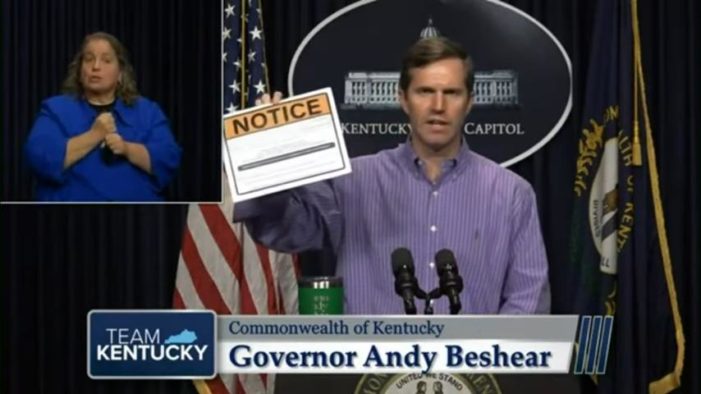 Ky. Gov. on Easter Services: ‘We Are Going to Record License Plates … Come to Your Door With Order to Be Quarantined’
