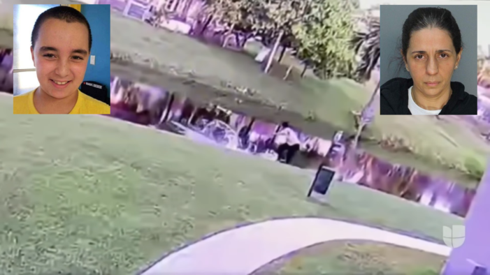 Shocking Surveillance Video Captures Mother Shoving 9-Year-Old Autistic Son Into Canal