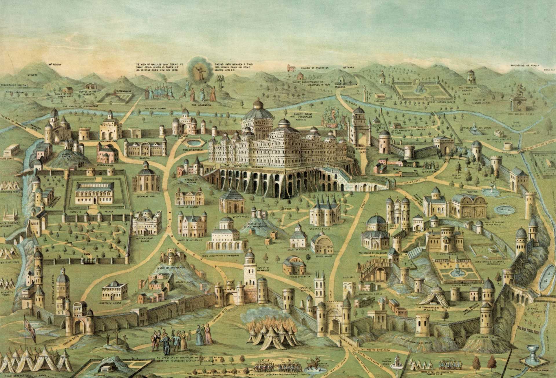 Ancient City of Jerusalem Library of Congress-compressed