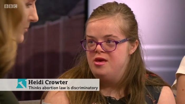 Woman With Down Syndrome Challenges UK Abortion Law: ‘It Makes Me Feel Like I Shouldn’t Exist’