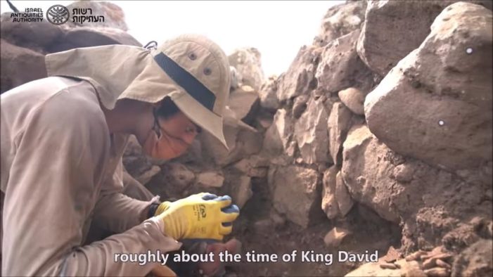 Fortification Dating to Time of King David Discovered in Golan Heights