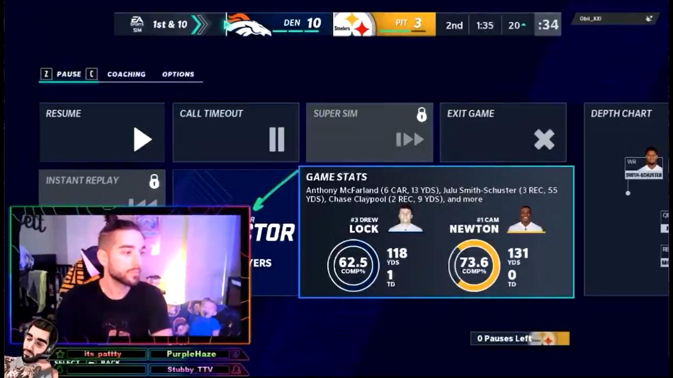 Madden Streamer Buckkerz Seen Screaming at Child, Breaking Controller