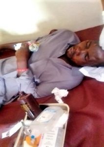 Charles Kamya was beaten unconscious in Kampala, Uganda on Saturday, Jan. 29, 2022. (Morning Star News)