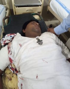 The Rev. Eleazar Sidhu was shot in Jaranwala, Pakistan on Sunday, Sept. 3, 2023. (Akmal Bhatti for Morning Star News)