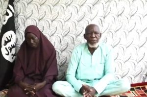 The Rev. Paul Musa and wife in video released May 5, 2024. (Christian Daily International-Morning Star News screenshot)