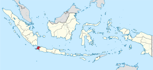 Location of Banten Province, Indonesia. (TUBS, Creative Commons)