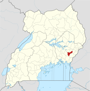 Location of Butaleja District, Uganda. (OpenStreetMap contributors, Jarry1250, NordNordWest)