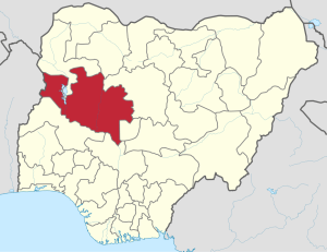 Location of Niger state in Nigeria. (Uwe Dedering, Creative Commons)