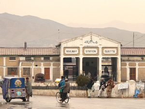 Quetta Railway Station in southwest Pakistan’s Balochistan Province. (Waqas Usman, Creative Commons)