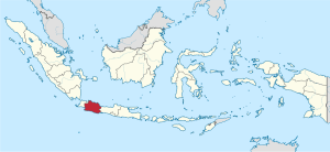 Location of West Java Province in Indonesia. (TUBS, Creative Commons)