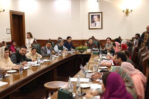 Punjab Assembly Standing Committee on Local Government and Community Development meeting on April 13, 2026. (Punjab Assembly Facebook)
