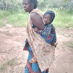 Mercy Simon and daughter after Nov. 9, 2025 abduction in Borno state, Nigeria. (Facebook)